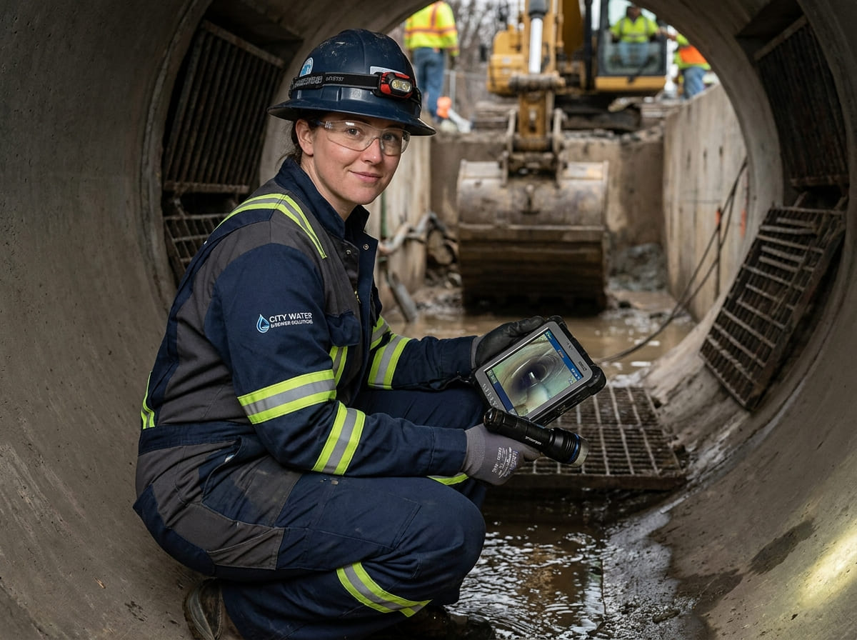Sewer Line Inspection & Replacement in Brentwood